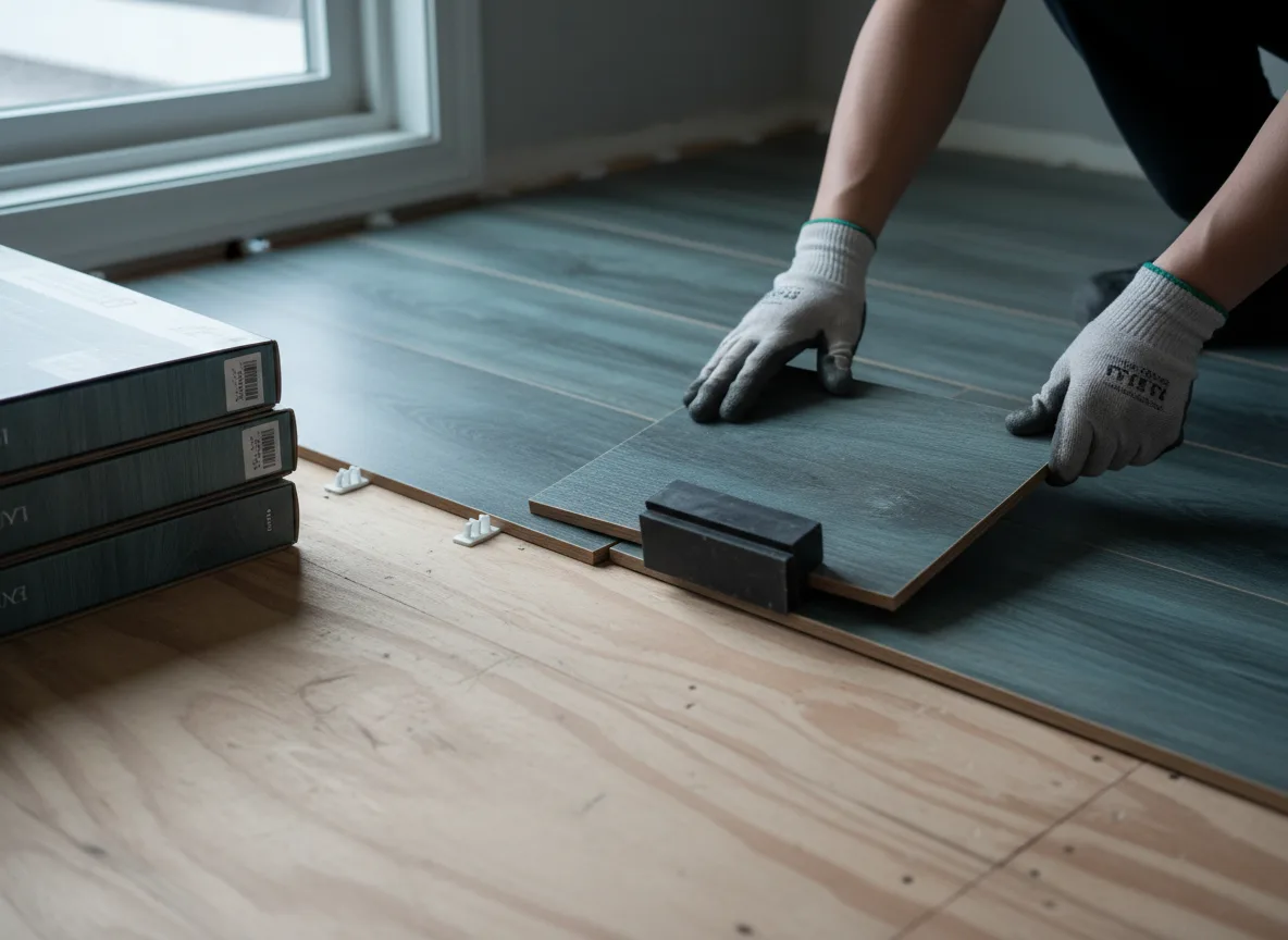Luxury Vinyl Plank Installation company in Dolliver, IA